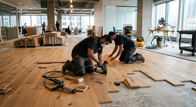 Commercial Hardwood Service in Everett, WA