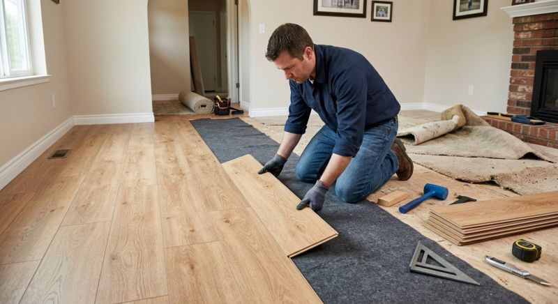 Laminate Floor Remodeling in Snohomish, WA