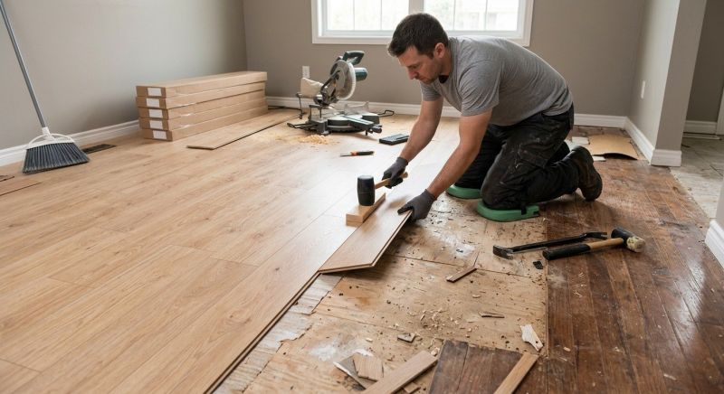 Laminate Floor Replacement in Bothell, WA