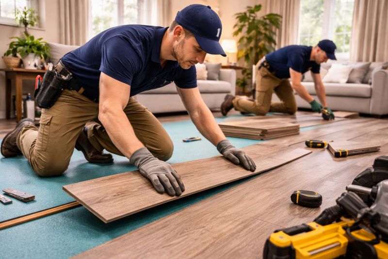 Laminate Floor Replacement in Kenmore, WA