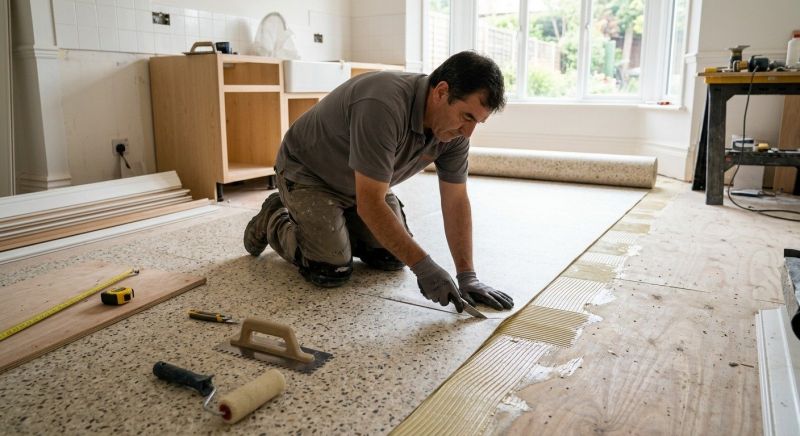 Linoleum Floor Installation in Arlington, WA