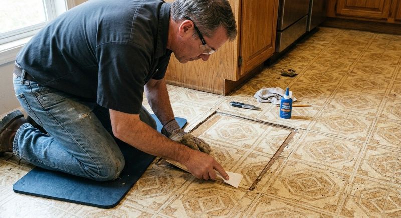 Linoleum Floor Installation in Mountlake Terrace, WA