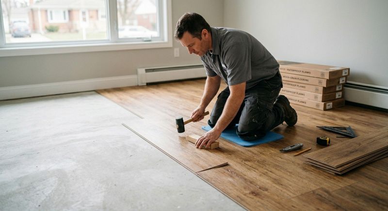 Linoleum Floor Installation in Redmond, WA
