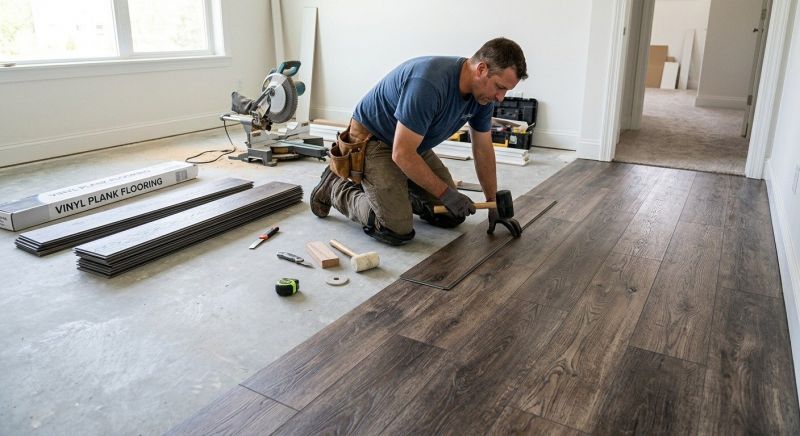 Linoleum Flooring Replacement in Snohomish, WA