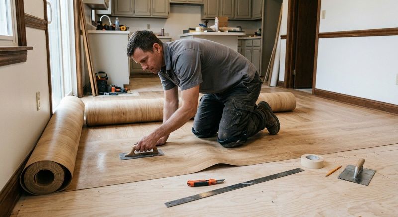 Sheet Flooring Installation in Duvall, WA