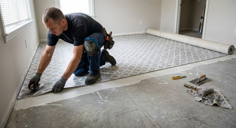 Sheet Flooring Installation in Kenmore, WA