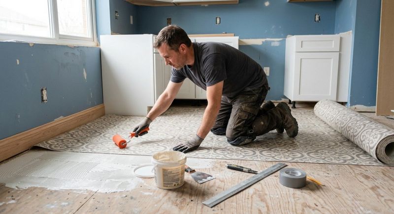 Sheet Flooring Installation in Mountlake Terrace, WA