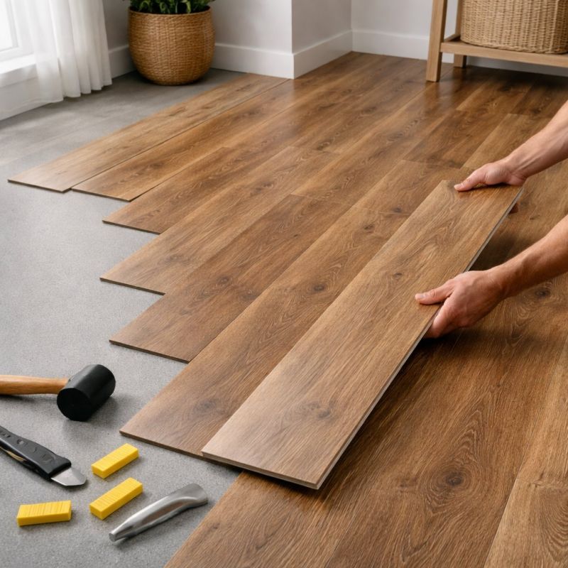 Vinyl Plank Floor Installation in Snohomish, WA