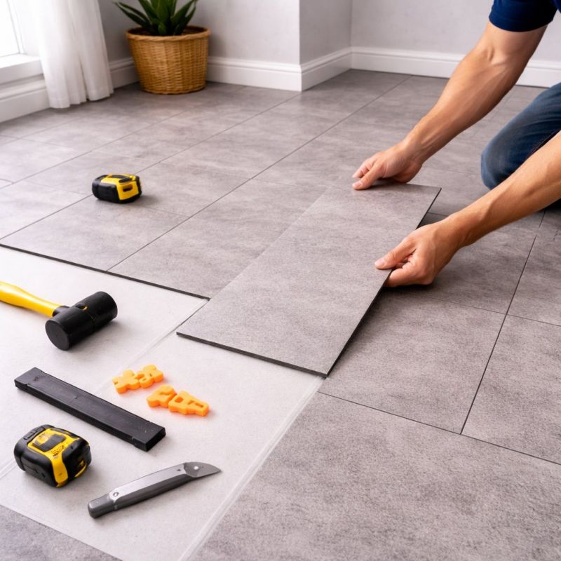Vinyl Tile Replacement in Snohomish, WA